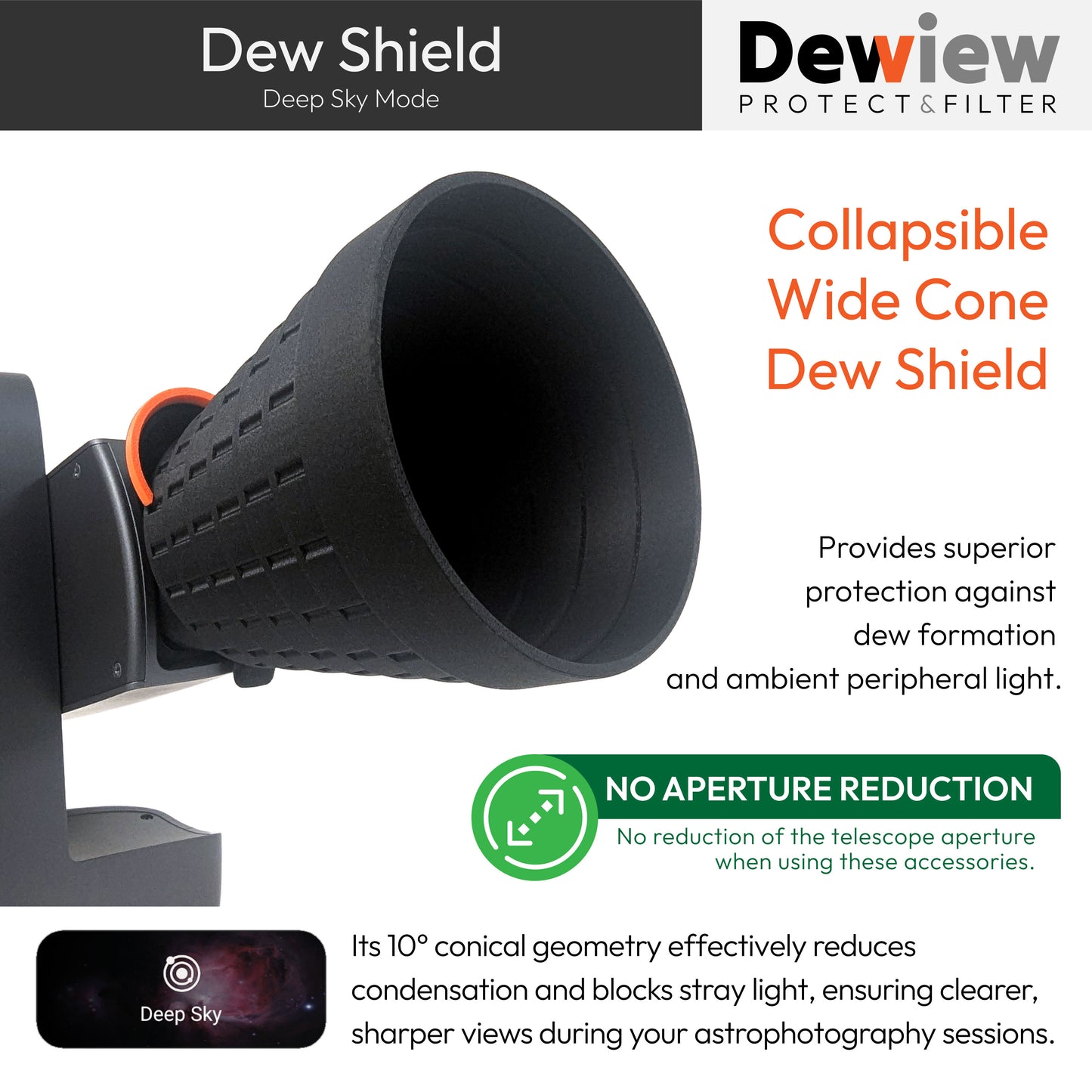 ProKit 4 for DWARF Mini Telescope: Bahtinov Mask, LensGuard, Dewiew Dew Shield, 2" Filter Holder
