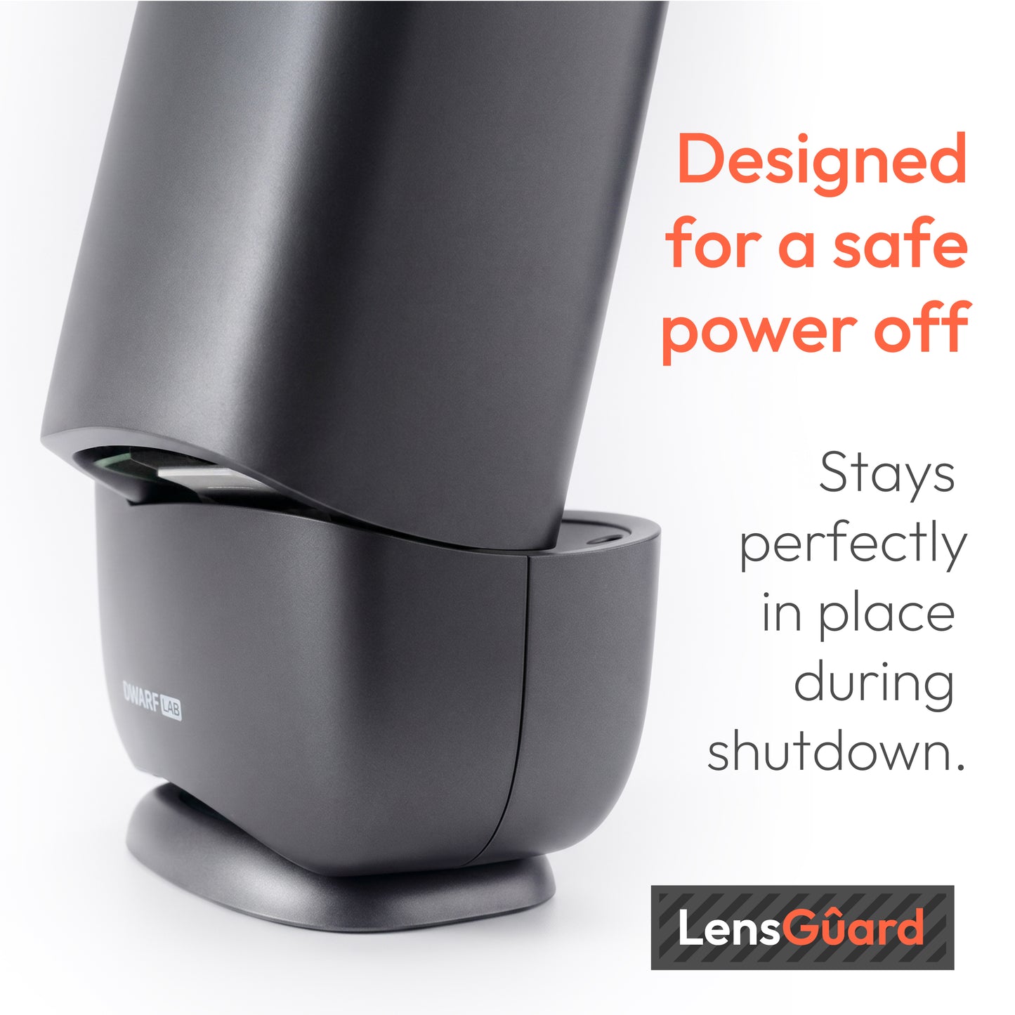 LensGûard - Magnetic Dust Cover for DWARF Mini | Microfiber Lens Cap Protection